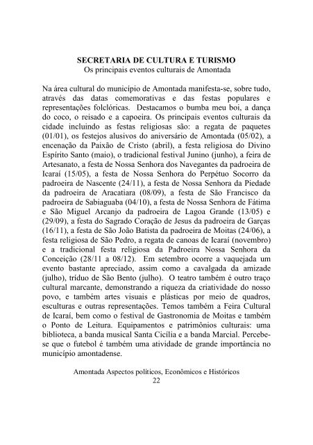 Conheça o Livro na Biblioteca Publica de Amontada Autor Gerson Vidal de Castro 