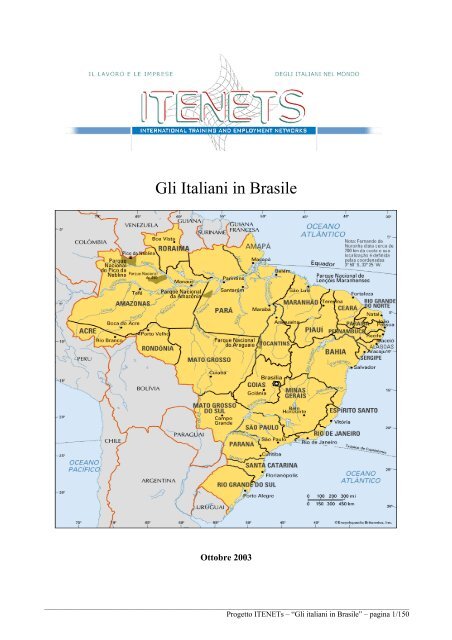 Progetti attuati per gli italiani in Brasile - FAI