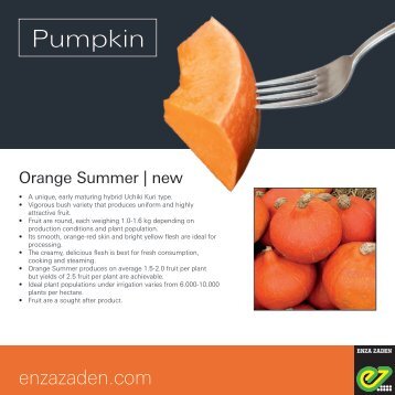 Leaflet Pumpkin South Africa 2017