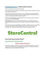 StoreCentral review-(SHOCKED) $21700 bonuses