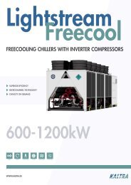 Freecooling Screw Inverter chiller