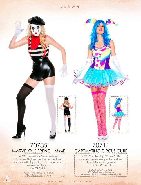 2017 music legs CostumeCatalog