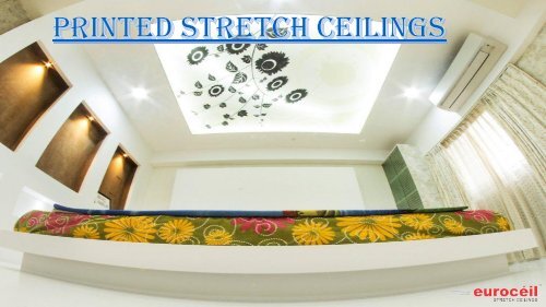 Stretch Ceiling - Stretch Ceilings India - Printed Stretch Ceilings - Backlit Stretch Ceilings