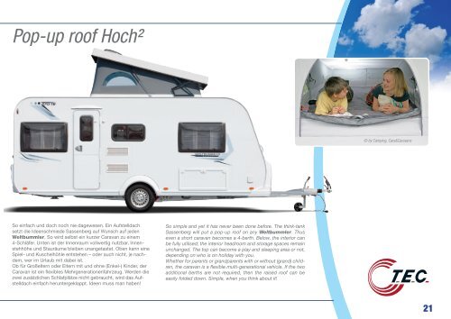 Freizeit Aktiv Erleben - TEC Caravans