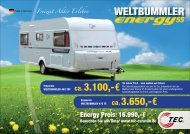 Preisblatt 2012 - TEC Caravans