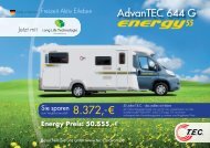 Energy Preis - TEC Caravans