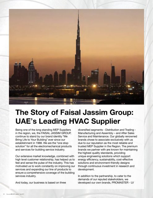 HVACR Leaders Magazine: Meet the New President of ASHRAE, Bjarne W. Olesen