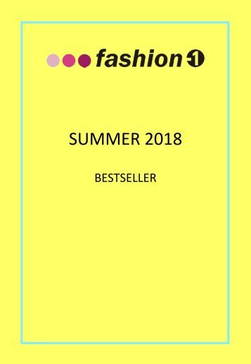 fashion-1 *  bestseller summer 2018