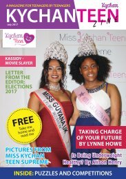 JULY ISSUE: Kychan Teen Magazine 