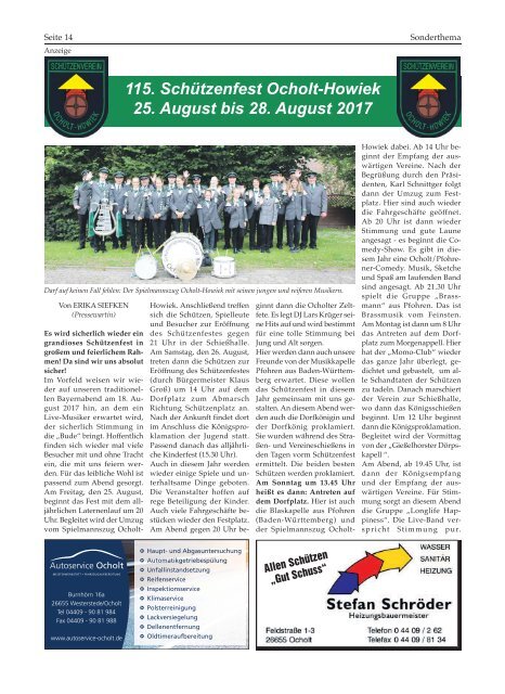 August 2017 | Bürgerspiegel