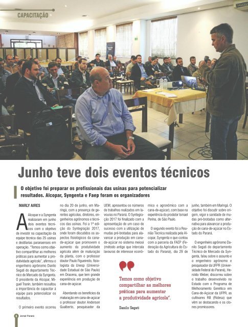 Jornal Paraná Agosto 2017