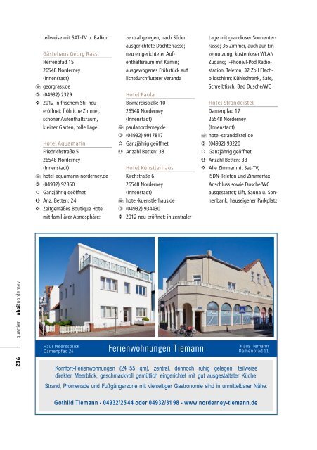 ahoi! norderney Magazin #26