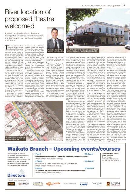 Waikato Business News July/August 2017