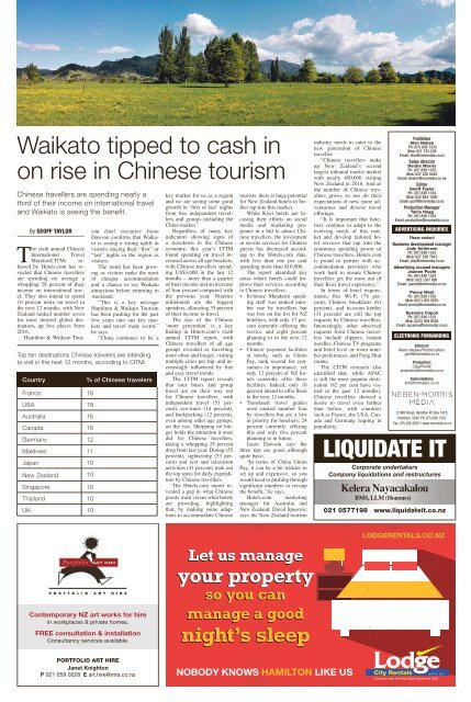 Waikato Business News July/August 2017