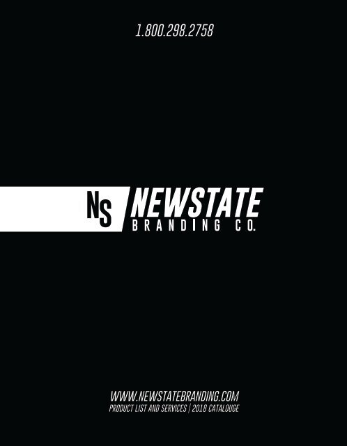 Newstate™ Branding Co. | 2018 Catalog