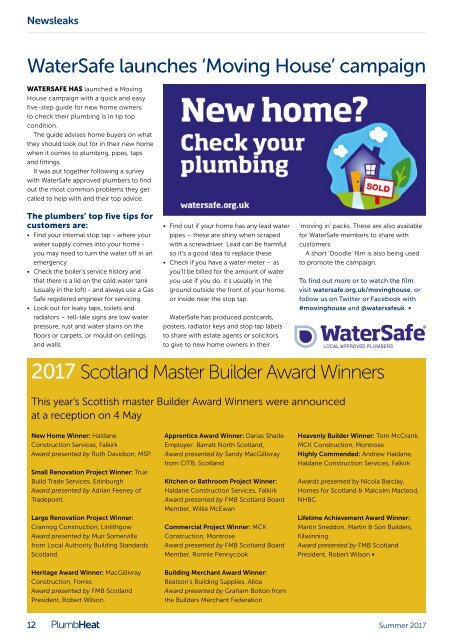 Plumbheat  Summer 2017