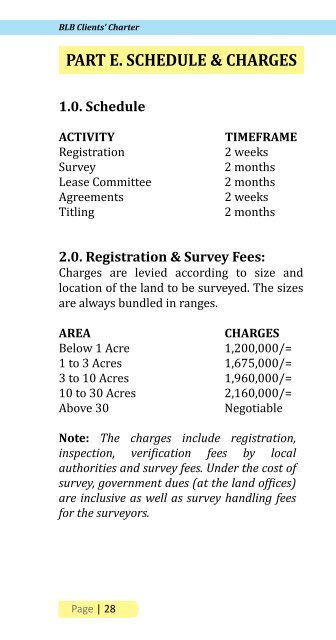 Client&#039;s Charter - 2017