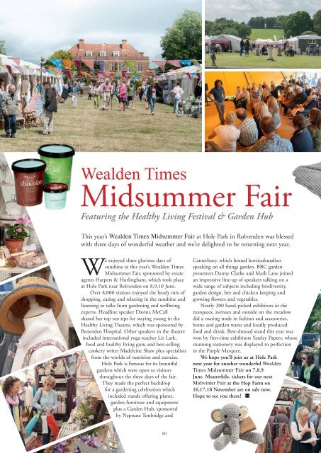 Wealden Times | WT186 | August 2017 | Wedding supplement inside