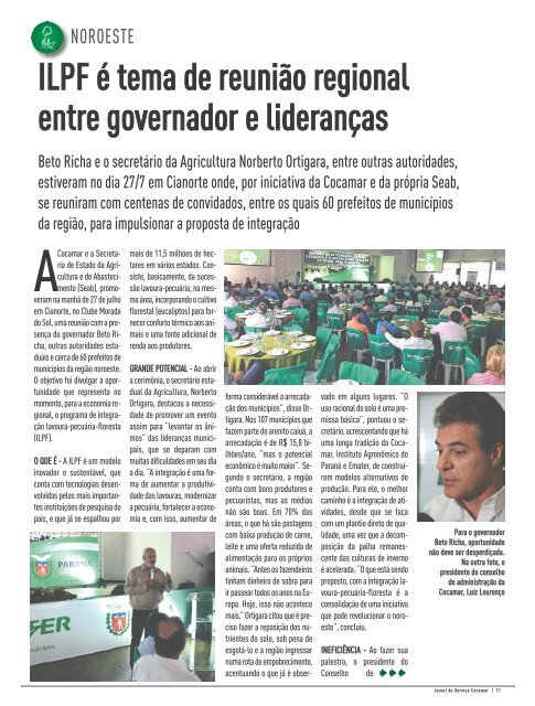 Jornal Cocamar Agosto 2017