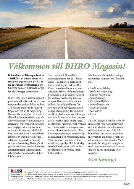 BHRO Magasin #2/3 2017