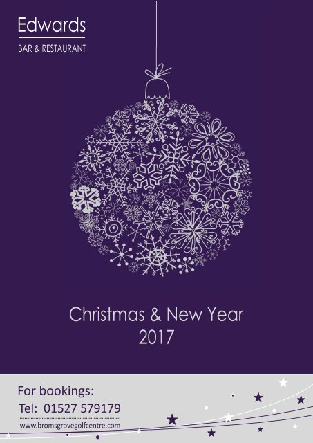 Christmas Brochure 2017