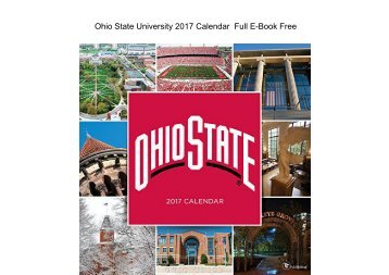  Ohio State University 2017 