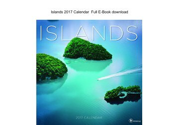  Islands 2017 Calendar  Full 