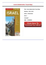Review E-Book Israel Globetrotter Travel Map Free Online