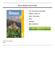 Free Download E-Book Oman Bradt Travel Guide Full Premium Free