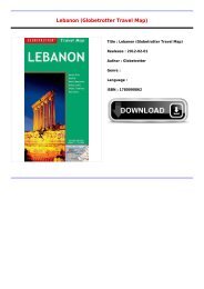 Review Lebanon Globetrotter Travel Map Latest Collection