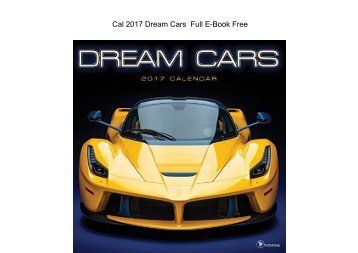  Cal 2017 Dream Cars  Full 