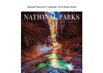  National Parks 2017 