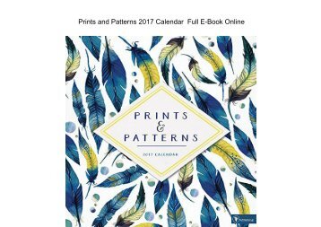  Prints and Patterns 2017 