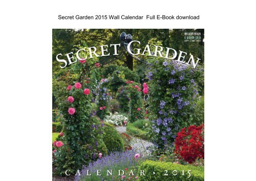  Secret Garden 2015 Wall 