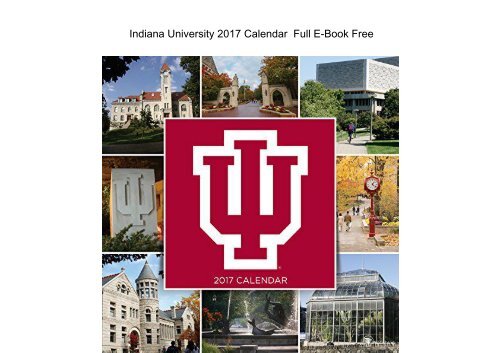  Indiana University 2017 