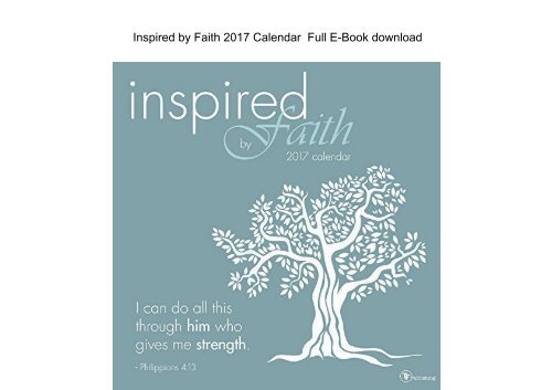  Inspired by Faith 2017 