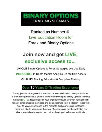 Binary options clickbank