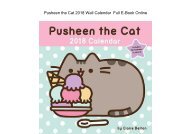  Pusheen the Cat 2018 Wall 