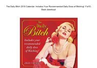  The Daily Bitch 2018 