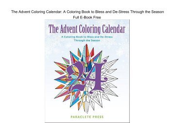  The Advent Coloring 