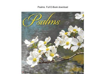  Psalms  Full EBook download