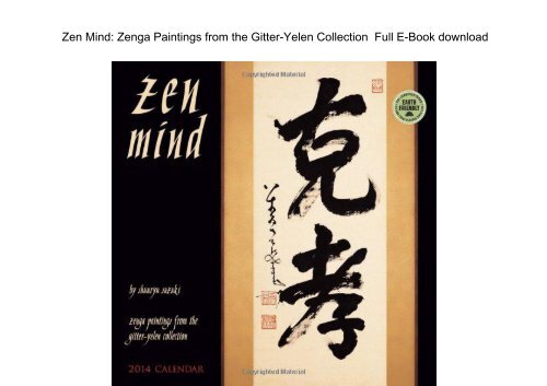  Zen Mind Zenga Paintings 