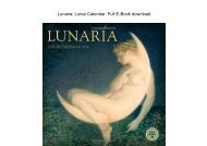  Lunaria Lunar Calendar  