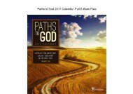  Paths to God 2017 Calendar  
