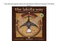  The Lakota Way Calendar 