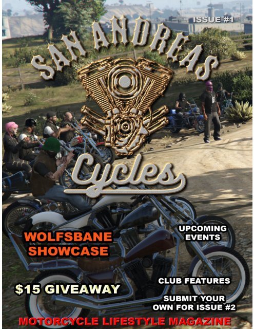 San Andreas Cycles Issue #1