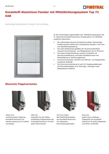 www.finstral.de - Kunststoff-Aluminium-Fenster mit ...