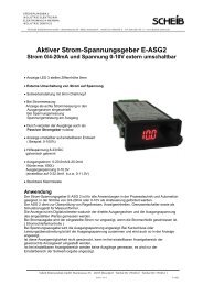 Aktiver Strom-Spannungsgeber E-ASG2 Strom 0/4-20mA und ...