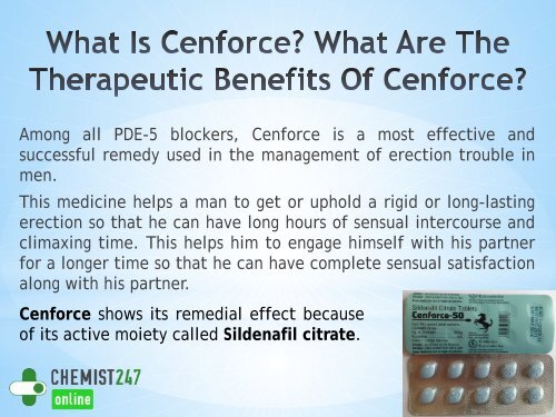Give A Great Boost To Your Sensual Life By Using Cenforce