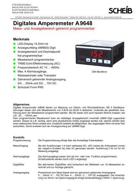 Corel Office-Dokument - Scheib Elektrotechnik GmbH